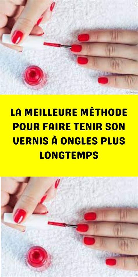 LA MEILLEURE MÉTHODE POUR FAIRE TENIR SON VERNIS À ONGLES PLUS