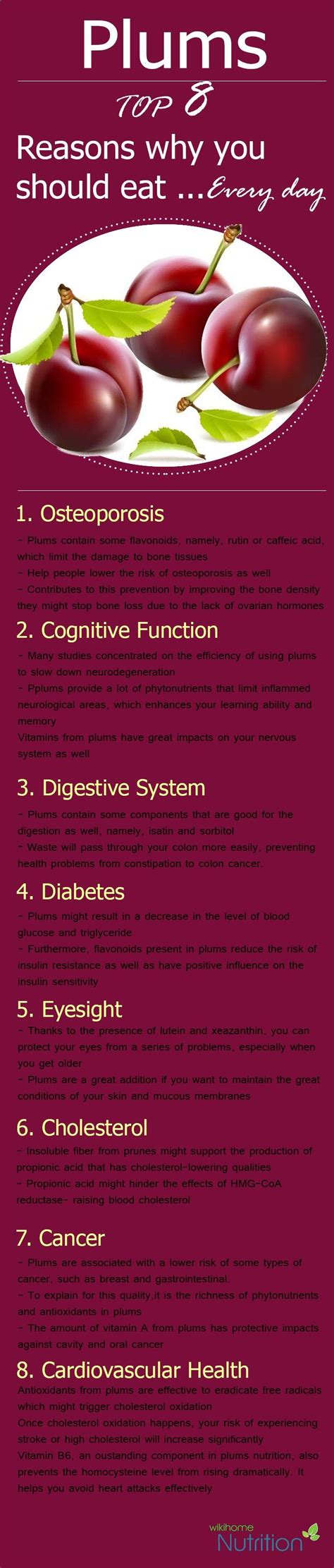 Health Benefits Of Plums Top 8 Reasons Why You Should Eat Plums