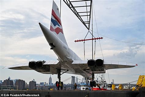 This time Concorde takes to the seas... the fastest airliner the world ...