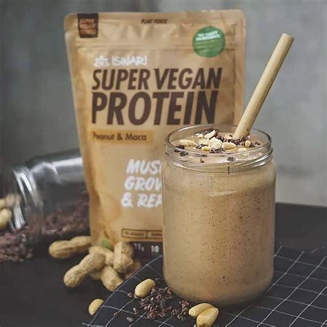 Super Vegan Protein Cacahuete Y Maca Iswari Vivo Natural