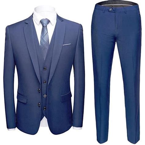 Costume Homme Mariage Pi Ces Slim Fit Costume Affaire C R Monie