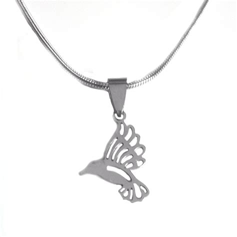 Hummingbird Pendant Blink Juwele Stainless Steel Jewelry