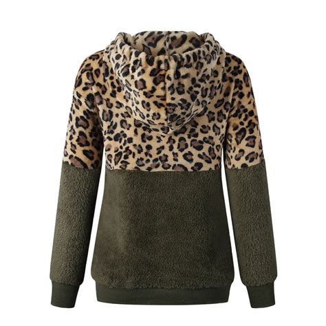 Winter And Winter European And American Womens Sexy Leopard Print