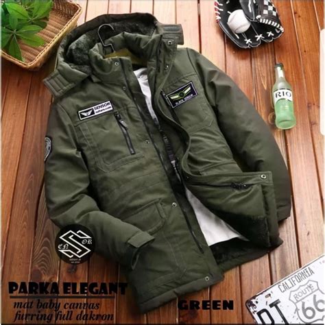 Jaqueta PARKA Masculina Kings Man Outerwear SENSOR Ao Ar Livre Corta