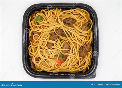 Tallarin Saltado Beef And Noodle Stir Fry A Typical Peruvian Dish