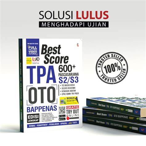 Jual Buku Psikotes Best Score Tpa Oto Bappenas Shopee Indonesia