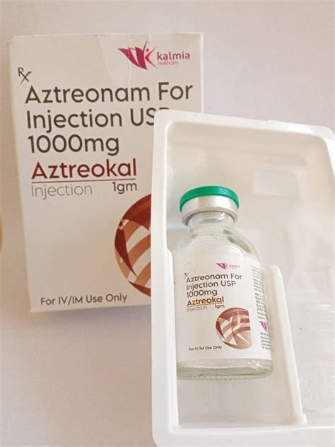 Aztreonam For Injection Usp Gm Packaging Size Vial At Rs