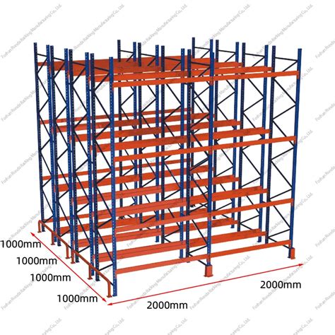 Custom Heavy Duty Shelving 300 Kg Per Layer Garage Black 4 Tier