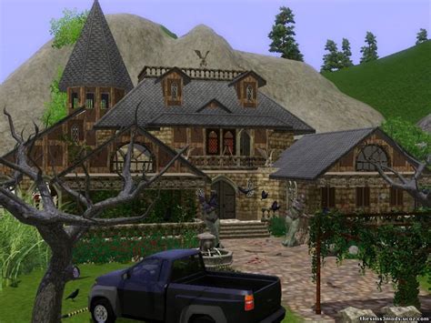 Sims 3 Частная резиденция вампира от AstraSims - Дома для Sims 3 ...