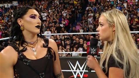 WWE Stars Liv Morgan Rhea Ripley Engage In Brutal X Battle Ahead Of