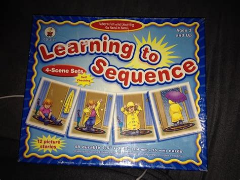 Carson Dellosa Publishing CD 3121 Carson Dellosa Learning To Sequence 4