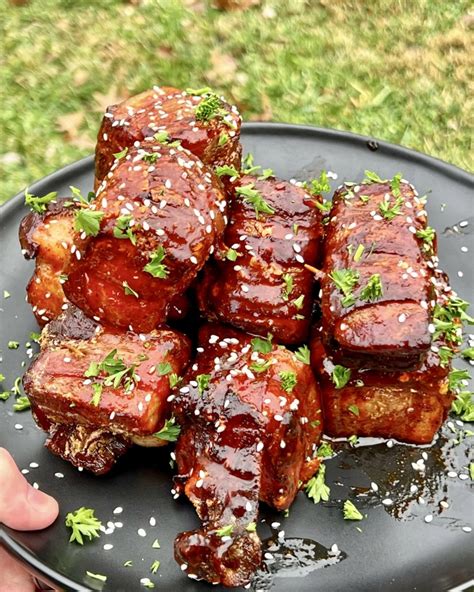 Smoked And Fried Korean Pork Belly Grill Nation Recipes Grills And Grilling Products