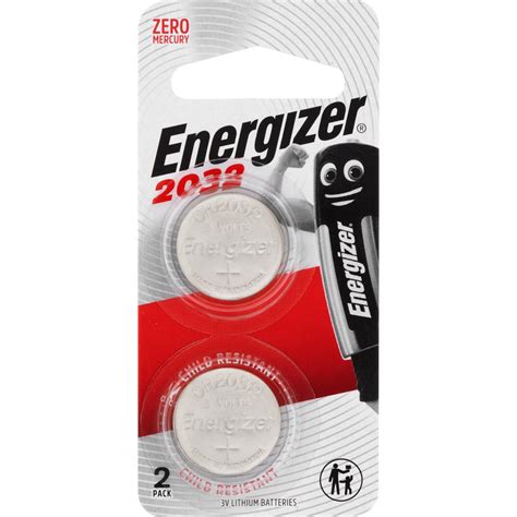 Energizer Button Batteries Cr2032 2 Pack Woolworths