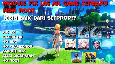 No Lag Module Android Non Root Terbaru Ampuh Atasi Framedrop Dan