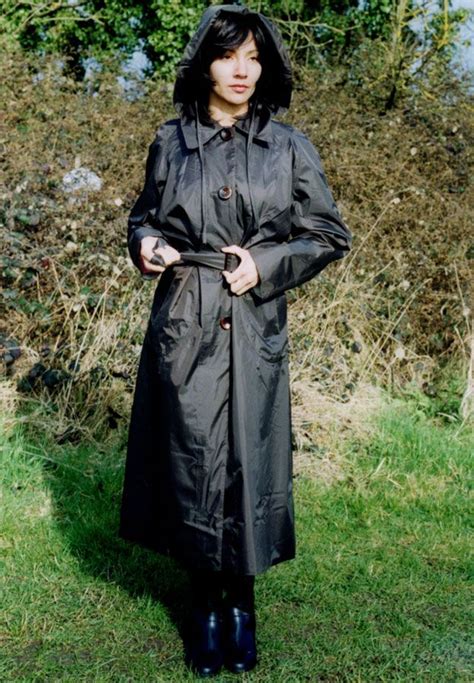 Pin By Mickrain On Nylon Pacamacs Rainwear Girl Mackintosh Raincoat