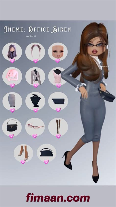 💋 Roblox Dti Theme Office Siren In 2024 Dress To Impress Cosplay