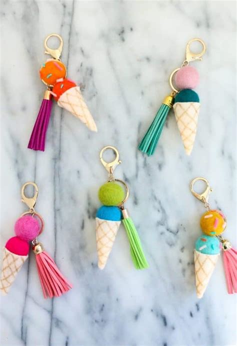 Homemade Keychains For Kids