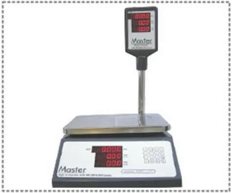 Master Mild Steel Digital Price Computing Scales Model Name Number