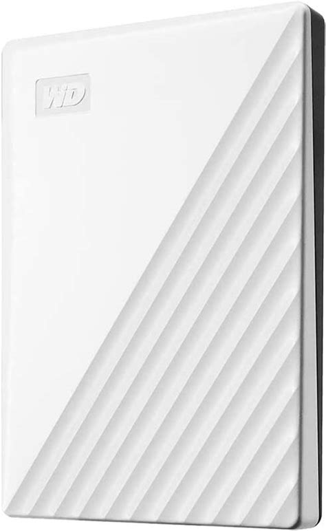 Внешний диск HDD WD My Passport 2 ТБ 2.5" USB 3.2 белый, WDBYVG0020BWT ...