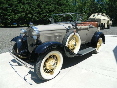 1931 Ford Model A Deluxe Rumble Seat Roadster Frame Off Restoration For