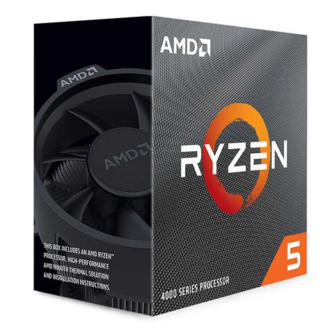 AMD Ryzen 5 4600G Wraith Stealth 3 7 GHz 4 2 GHz Processor LDLC