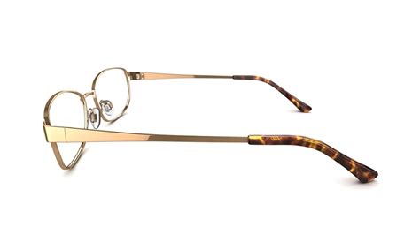 Specsavers Womens Glasses Wharton Gold Round Metal Stainless Steel