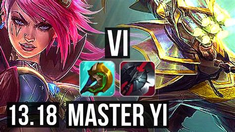 VI Vs YI JNG 7 0 2 1 3M Mastery 400 Games Godlike EUW Diamond