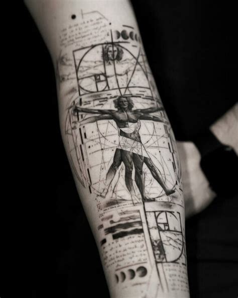 Best Vitruvian Man Tattoo Ideas That Will Blow Your Mind