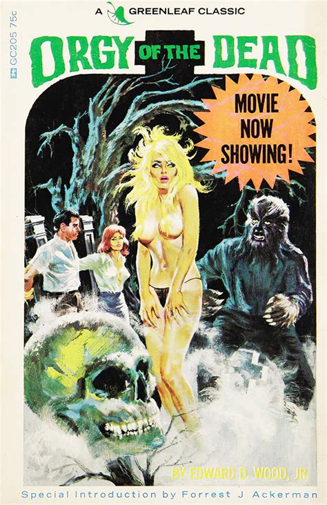 Vintage Erotic Pulp Poster Orgy Of The Dead Horror Gothic Nude Retro Art Print Pinup Zombie