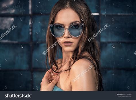 Beauty Portrait Attractive Natural Brunette Woman Stock Photo 1081395980 Shutterstock