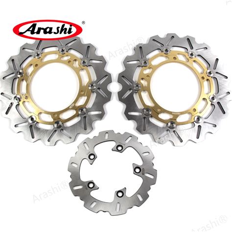 Arashi Set Cnc Full Floating Front Rear Brake Disc Rotors For Yamaha