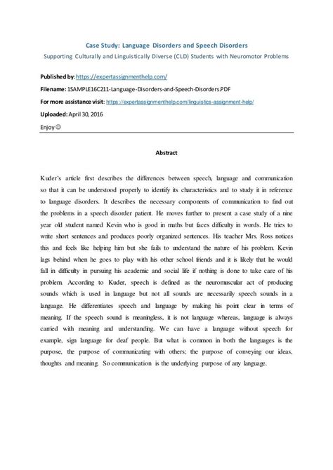 Case Study Assignment Examples Nataliataroramirez