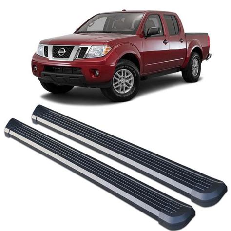 Estribo Nissan Frontier 2017 A 2021 CD C K Plataforma Lateral Aluminio