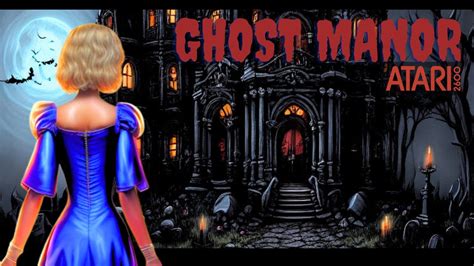 GHOST MANOR Atari 2600 Completo YouTube