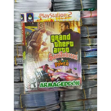 Jual Kaset Ps Gta San Andreas Armageddon Shopee Indonesia