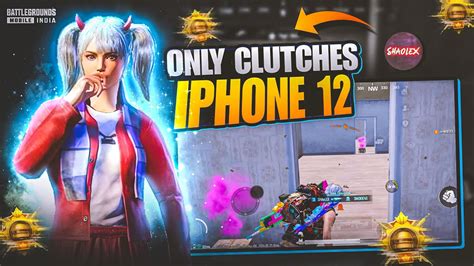 Only Clutches • Bgmi 60fps Montage • Fastest Clutches Iphone 12 • 🔱