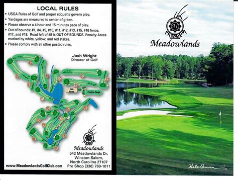 Scorecard – Meadowlands Golf