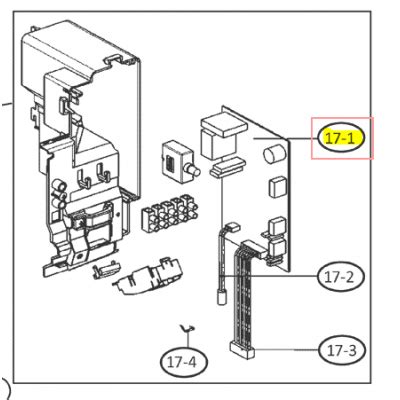 Placa De Control Split Interior Daikin Modelo Ftxb Cv B