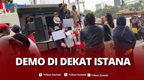 Memanas Aksi Demo Mengugat Hasil Pemilu Saat Sidang Kecurangan