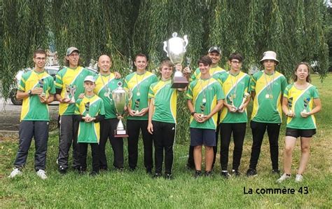 Tir à l arc dix titres départementaux pour les Archers de la Jeune