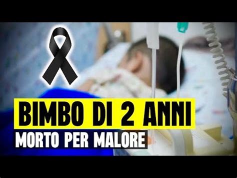 Bimbo Di Anni Morto Per Malore Mentre In Vacanza Con La Mamma