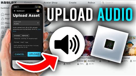 How To Upload Audio To Roblox On Mobile Full Guide YouTube