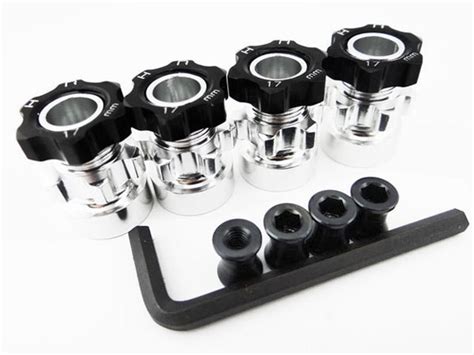 Hot Racing Alum CNC Machined Hex Wheel Hub Adapters Mm To Mm W Mm Offset WH HT