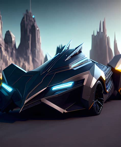 Futuristic Batmobile By Cjb1981 On Deviantart