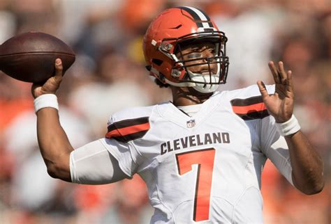 Deshone Kizer Sai De Jogo Do Cleveland Browns Devido A Uma Enxaqueca