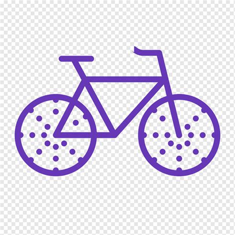 Bicicleta Iconos De Computadora Rueda De La Fortuna P Rpura Violeta