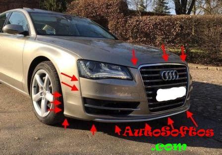 How To Remove The Front And Rear Bumper Audi A D Arsoftos