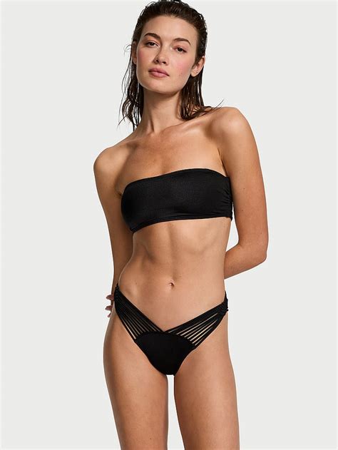 Buy Victorias Secret Swim Vs Archives Swim Macrame Bandeau Bikini Top