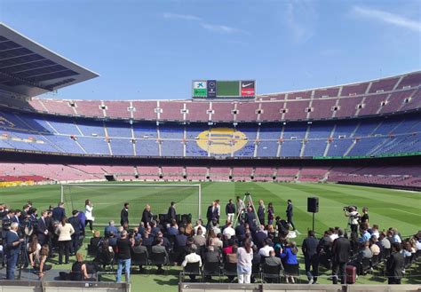 El Nuevo Spotify Camp Nou Ya Tiene Su Primera Piedra En Sus Entra As