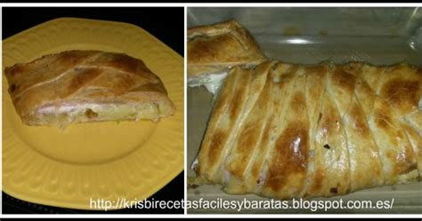 Krisbi Recetas Fáciles y Baratas TRENZA DE CALABACÍN Y PUERROS